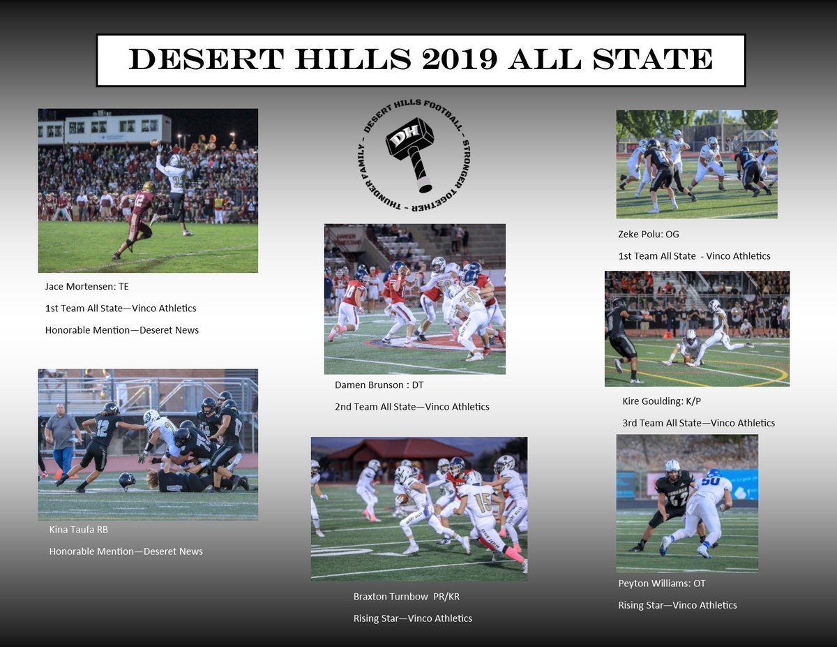 Desert Hills Football tweet media