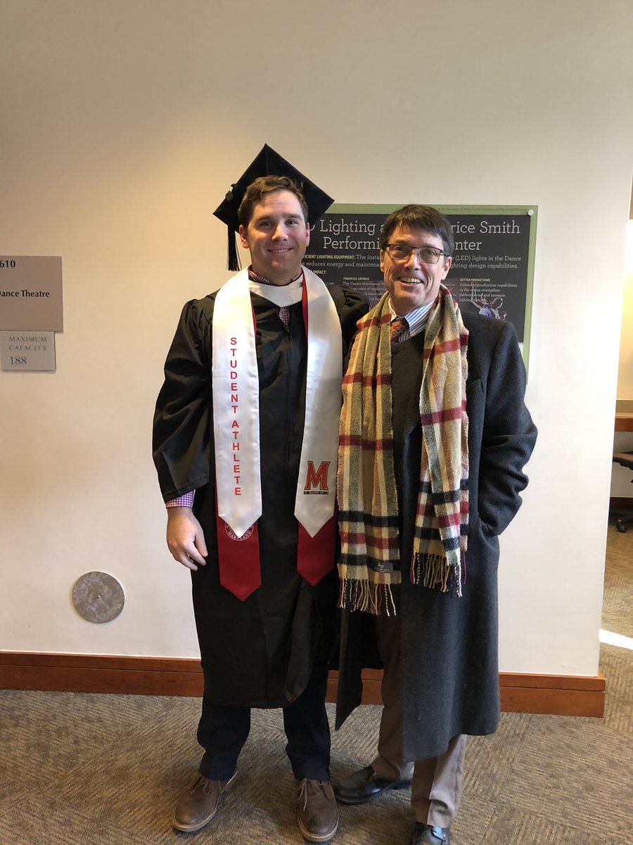 jyhisle's tweet photo. So proud of this guy! #peachesgraduation so grateful for those who helped guide this journey - family, friends, teammates, coaches, Athletic department support staff, the terrific UMD AS professors @PatHisle3 https://t.co/FflLtBYI0S