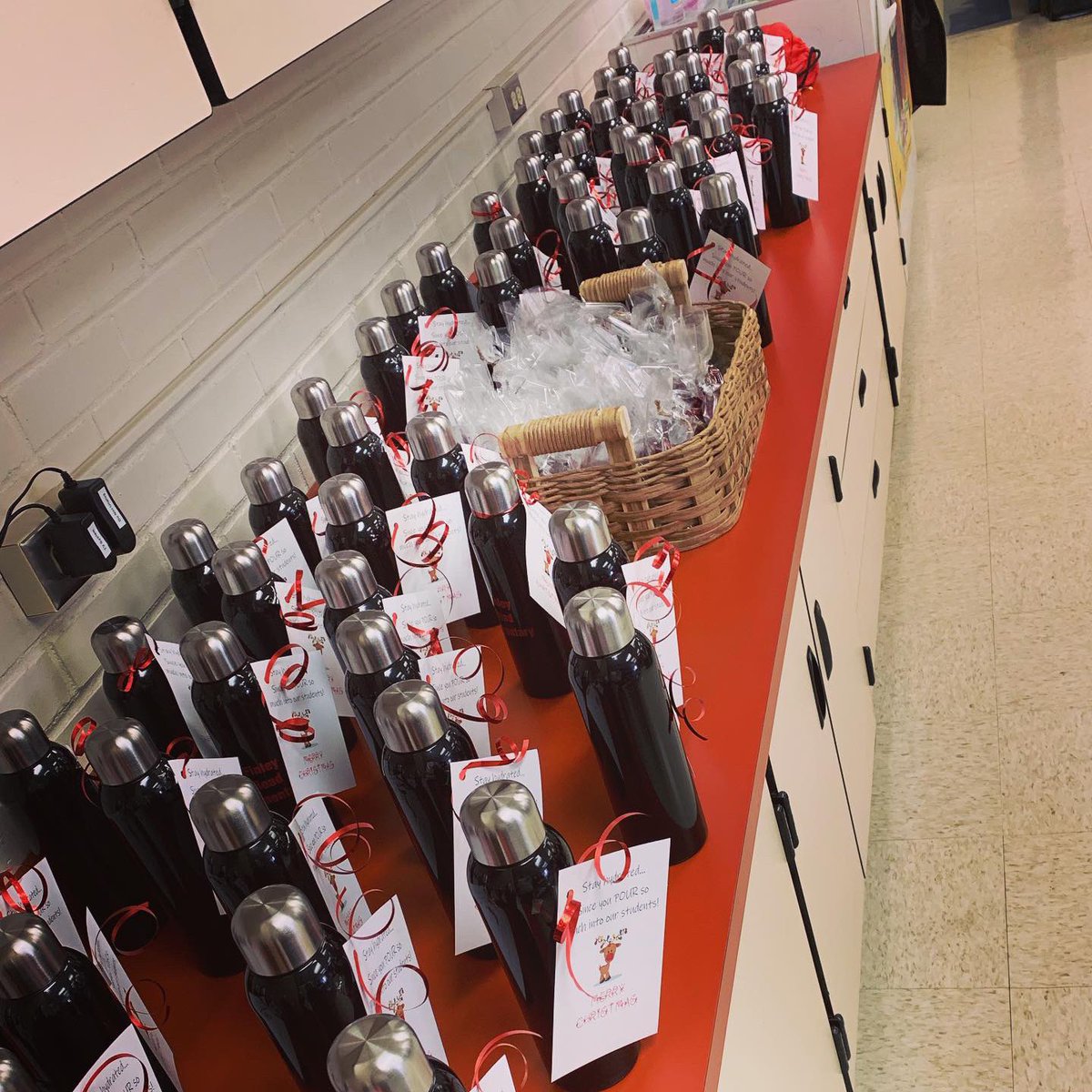 Merry Christmas... we enjoy celebrating the holidays with our teachers! #OneTeamOneMissionOneRockHill  #MerryChristmas