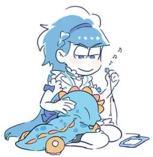 トリカラは元からバブだから・・・ なんだか気に入ってるシリーズなので描いていいよ 