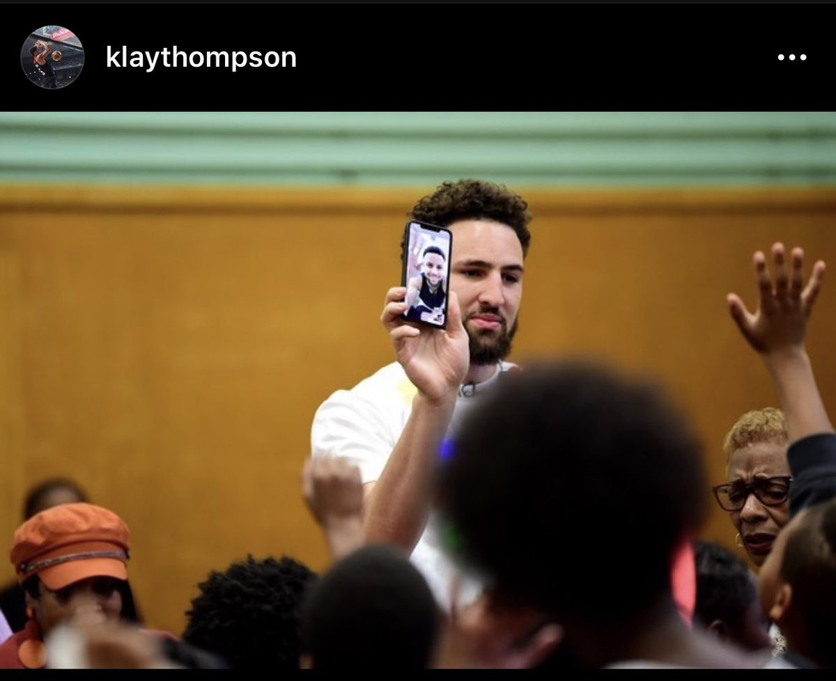 thekuhlest's tweet photo. Klayβs Instagram post is incredible. #lifeintheshadows #dubnation https://t.co/rOlQrLy99v
