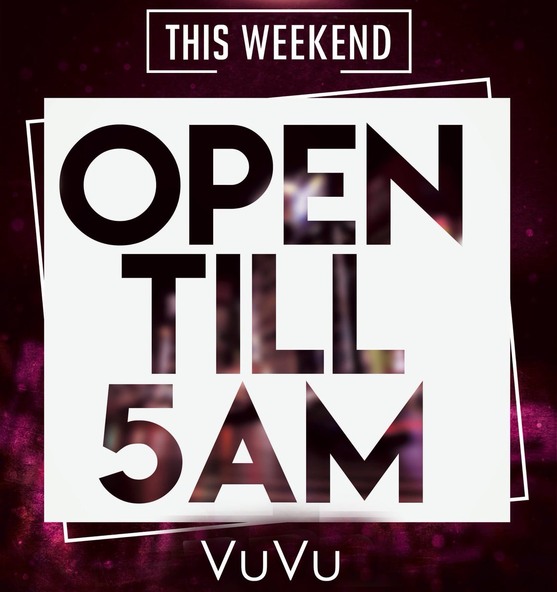 See events details:
vuvuclub.com