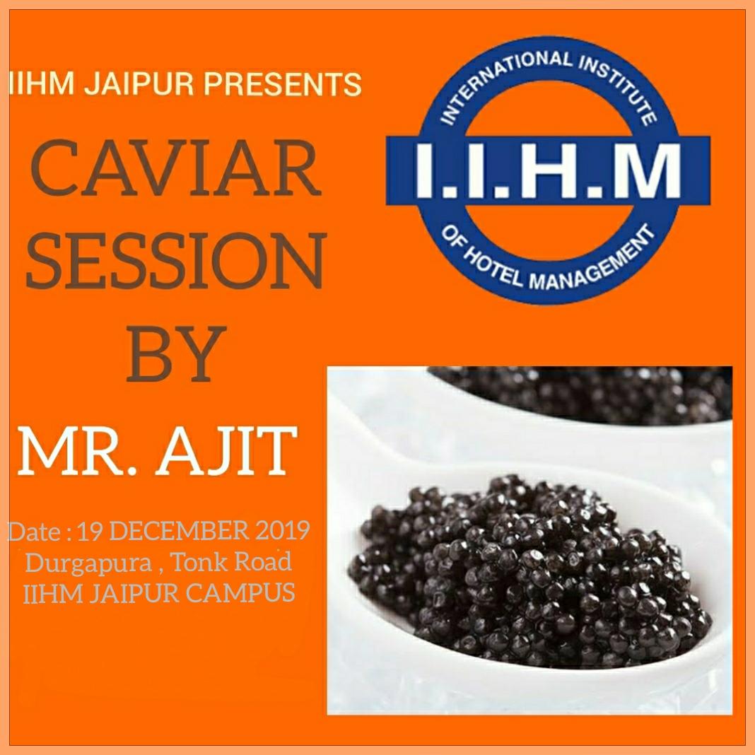 #CaviarSessionBy:@ajitfnb #IIHMBest3years #IIHMAlwaysRocks #IIHMJaipur @LibraryiihmJpr @rishira36141724 @Reetaiihm @Debasis53995128 @subornobose @AADirIIHMDELHI @Abhishe67100142