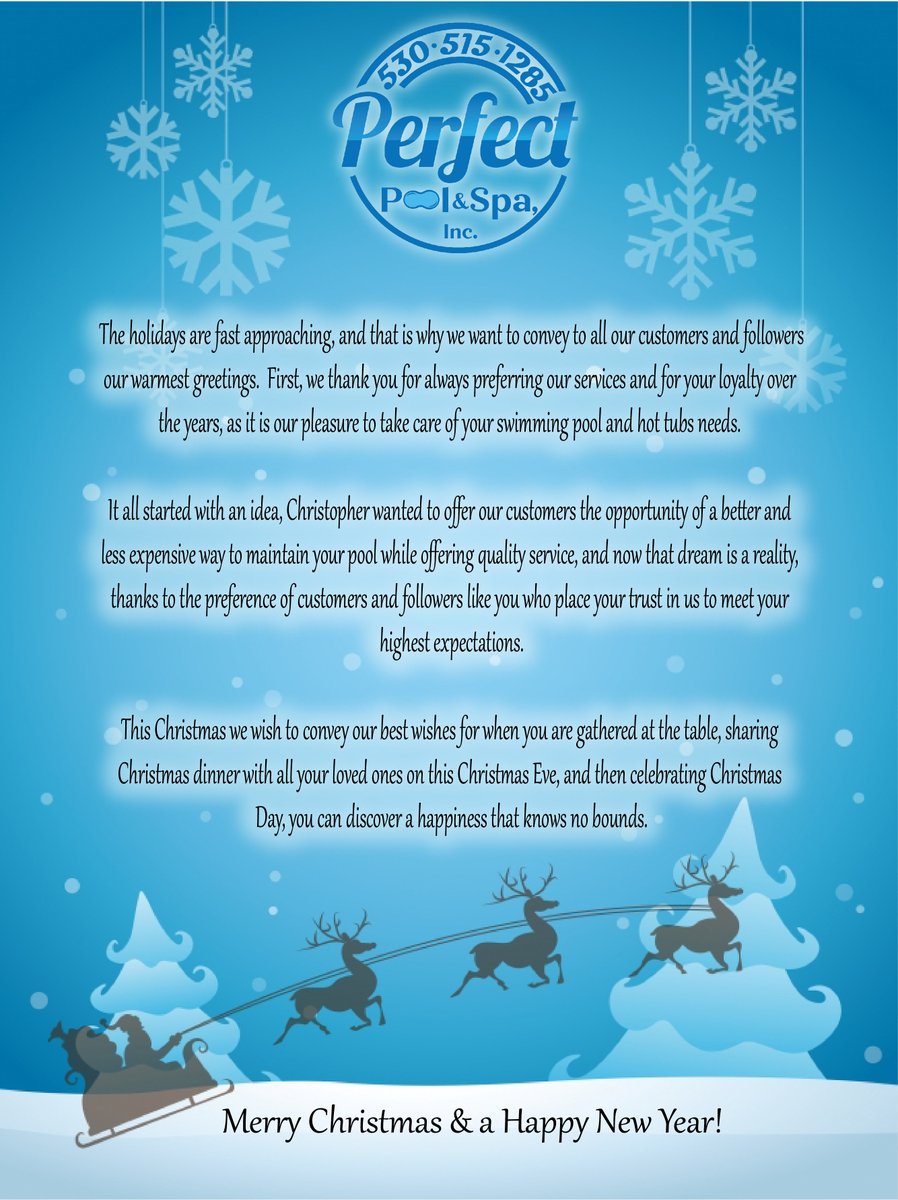 Perfect_Pools's tweet image. Wishing you a very Merry Christmas and a Happy New Year! 🎅☃️