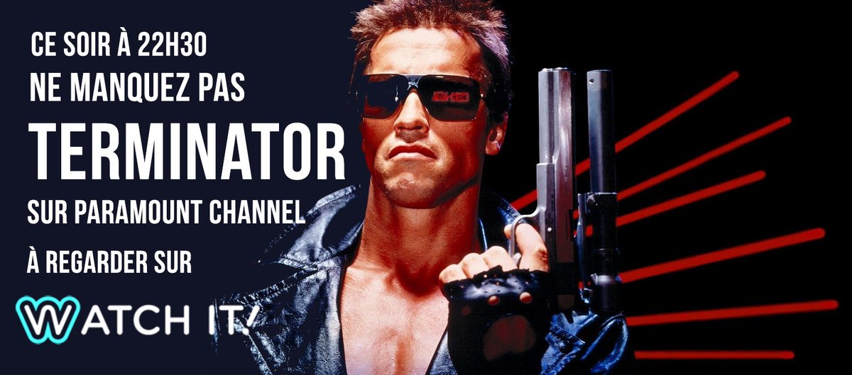 Sarah Connor ? 🤖

(Re)découvrez ce classique du cinéma Hollywoodien ce soir à 22h30 sur Watch It !  👉 bit.ly/wi_ParamountCh…
#Terminator