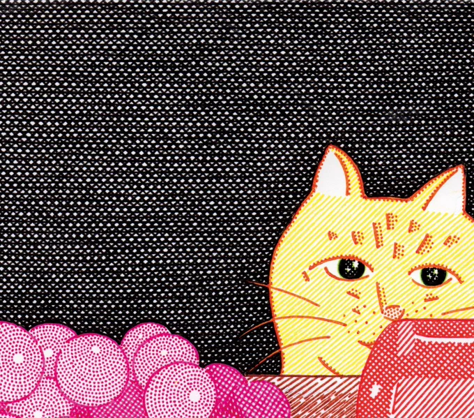 「葡萄と猫の夜」(2019年) 