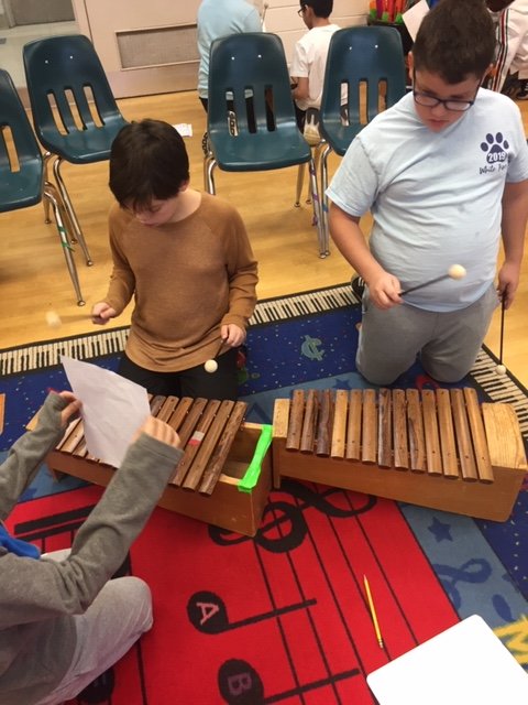 MDMusicSD735's tweet photo. 5th graders are nearing the final performance of their group jazz improvisation projects! So proud of their unique creations! #simplyAmazingSD735 @Skokie735 https://t.co/AnZXM8ETSA