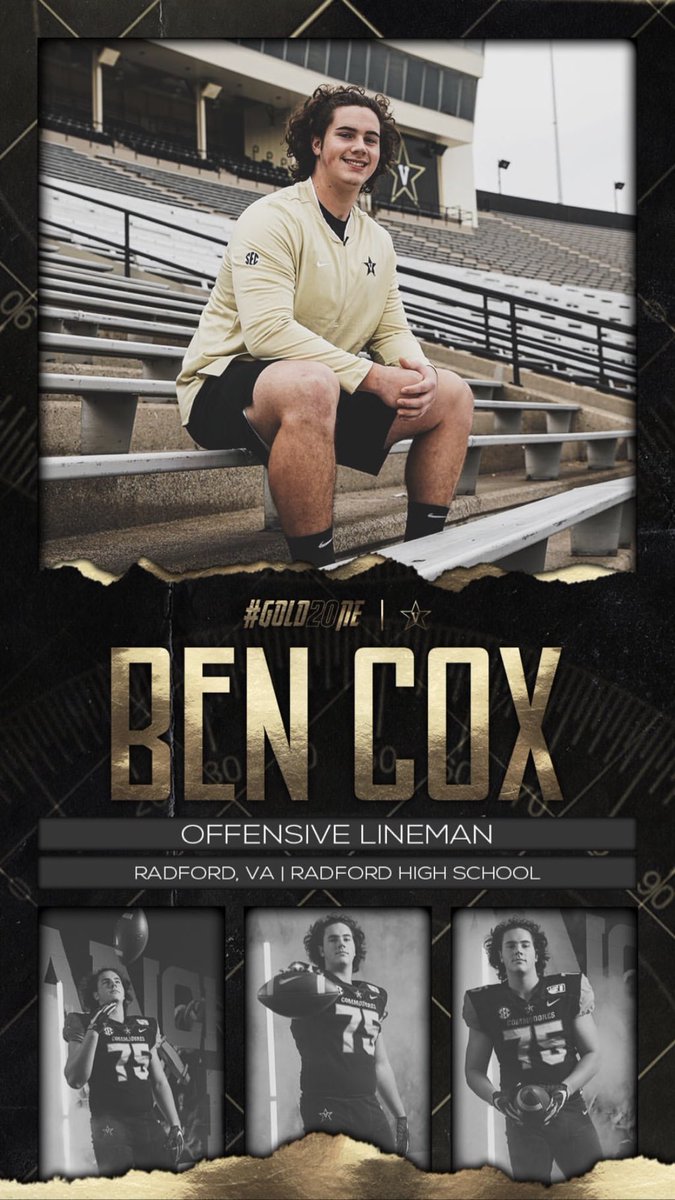 Excited to officially be a Commodore! Special thanks to everyone who has helped me throughout this process! #AnchorDown #GOLD20NE #NSD20  <a href="/CoachCNorcross/">Cameron Norcross</a> <a href="/CoachDerekMason/">Derek Mason</a> <a href="/VandyFootball/">Vanderbilt Football</a>