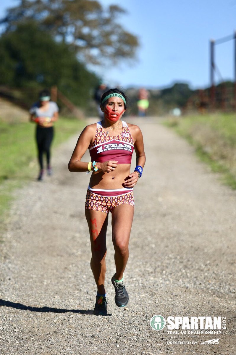 _NativeInLA's tweet photo. #RunningForJustice: Ended my 2019 season with a 22k at the Spartan Trail US Championships. 13 prayers for #MMIW #MMIWG #MMI2S. 106 prayers for 106 stolen relatives in my running season. Looking forward to healing and recovering. Wopila for all the support! ✊🏽❤️ (See thread) https://t.co/WSQmHqZVg2