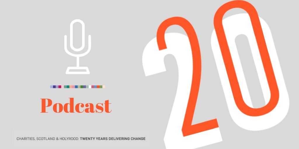 scvotweet's tweet photo. Our 'Charities, Scotland &amp; Holyrood: 20 Years Delivering Change' book features some of the most successful voluntary sector campaigns of the past two decades of 
@scotparl - this year @JennyBloomfield has been chatting to those involved - https://t.co/mes1lLDMuk  🎧 #podcast https://t.co/0QJtRWKlmb