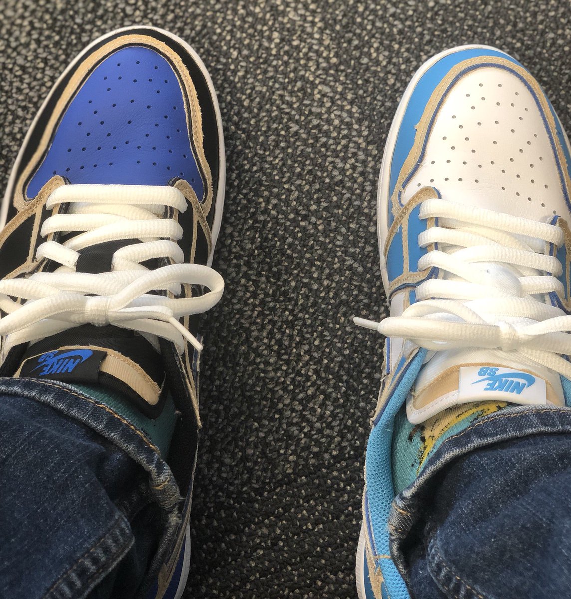If I’m going to wear a AJ1 Low, it has to be #nikesb #lifeatatt