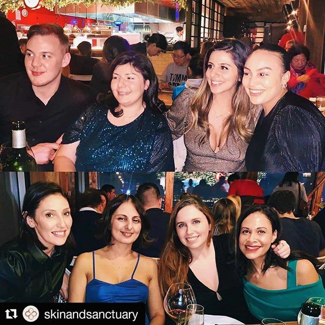 eloise_garrison's tweet photo. I 💖 this bunch 
#Repost @skinandsanctuary (@get_repost)
・・・
Skin Queens 👑
.
It’s an absolute pleasure to celebrate Christmas and the year’s successes with this incredible work family. Each and every one of these guys are hugely talented, passiona… https://t.co/oB1CFjx8gn https://t.co/vUOr9gF73J