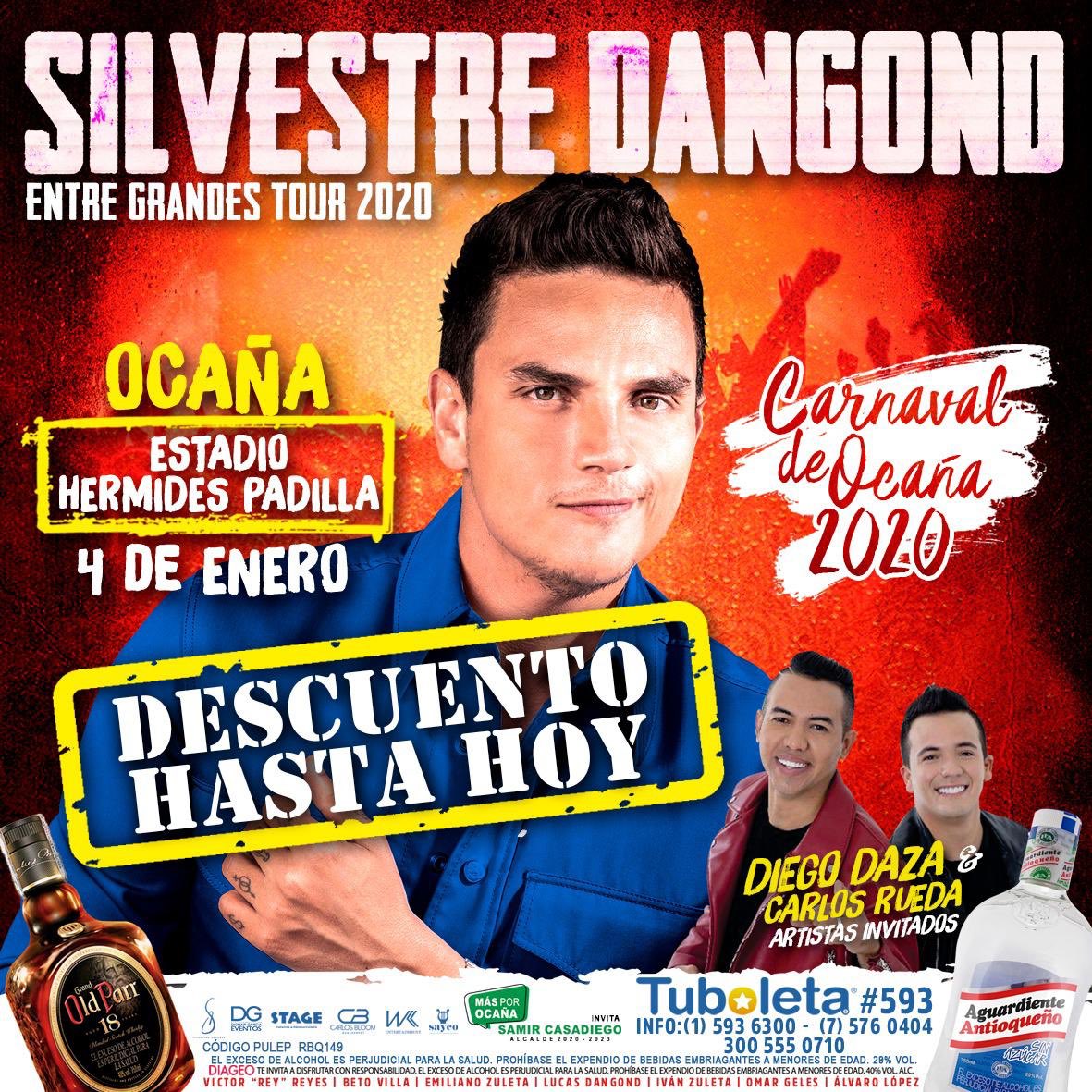 SilvestreFDC's tweet photo. Ocaña, re-confirmando mi presencia nuevamente en tu bello Carnaval, allá nos veremos este 4 de enero!!! https://t.co/QSlhoSOXjQ