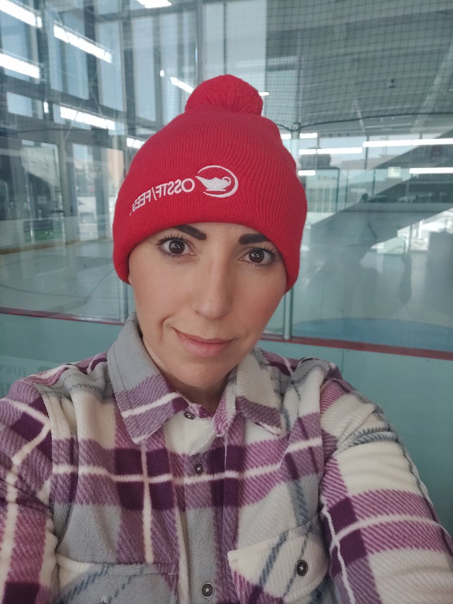 lindaristevski's tweet photo. Too cold to take a photo outside... Dropped in at the local rink โธ๏ธ๐ฅถโ๏ธ๐ #OSSTF #NoCutsToEducation #d16 #buroakss #YRDSB https://t.co/ZovkVEMVIL