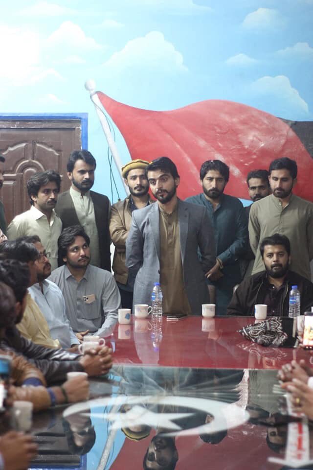 SPSFOfficial's tweet photo. President SPSF Mansoor Shahani chaired meeting of Provincial, Divisional candidates of PSF. Agenda was Liaquat Bagh Jalsa on 12th Martyrdom Anniversary of SMBB. InshaAllah SPSF will participate in huge number. General Secretary SPSF Lala Murad also present. https://t.co/Xp1abbDBYX