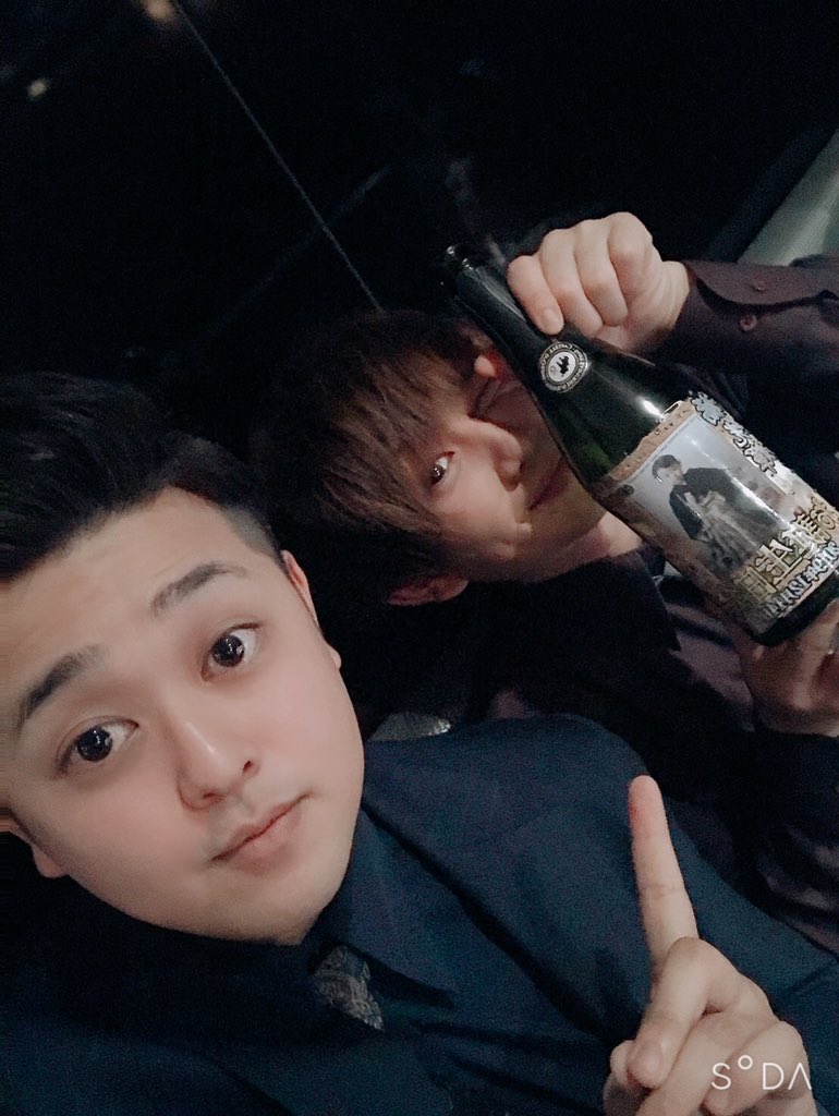 ryoutarou3's tweet photo. 先日はありがとう💕うれぴ♪🥳
誕生日おめでとうこうきんぐ👍　#愛媛　#松山 #クラブイット #自撮り #元気 #ホスト #イケメン  #photography #japan #beautifulpeople https://t.co/SB542oaQSM