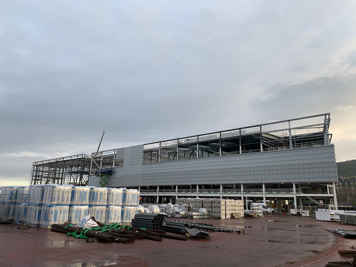 We are delighted to share some fantastic progress photos of works at Meadowbank Sports Complex, where we are working with <a href="/GRAHAMGroupUK/">GRAHAM Group</a> . Click to view the photos on our website - ow.ly/zRnw50xDkyF