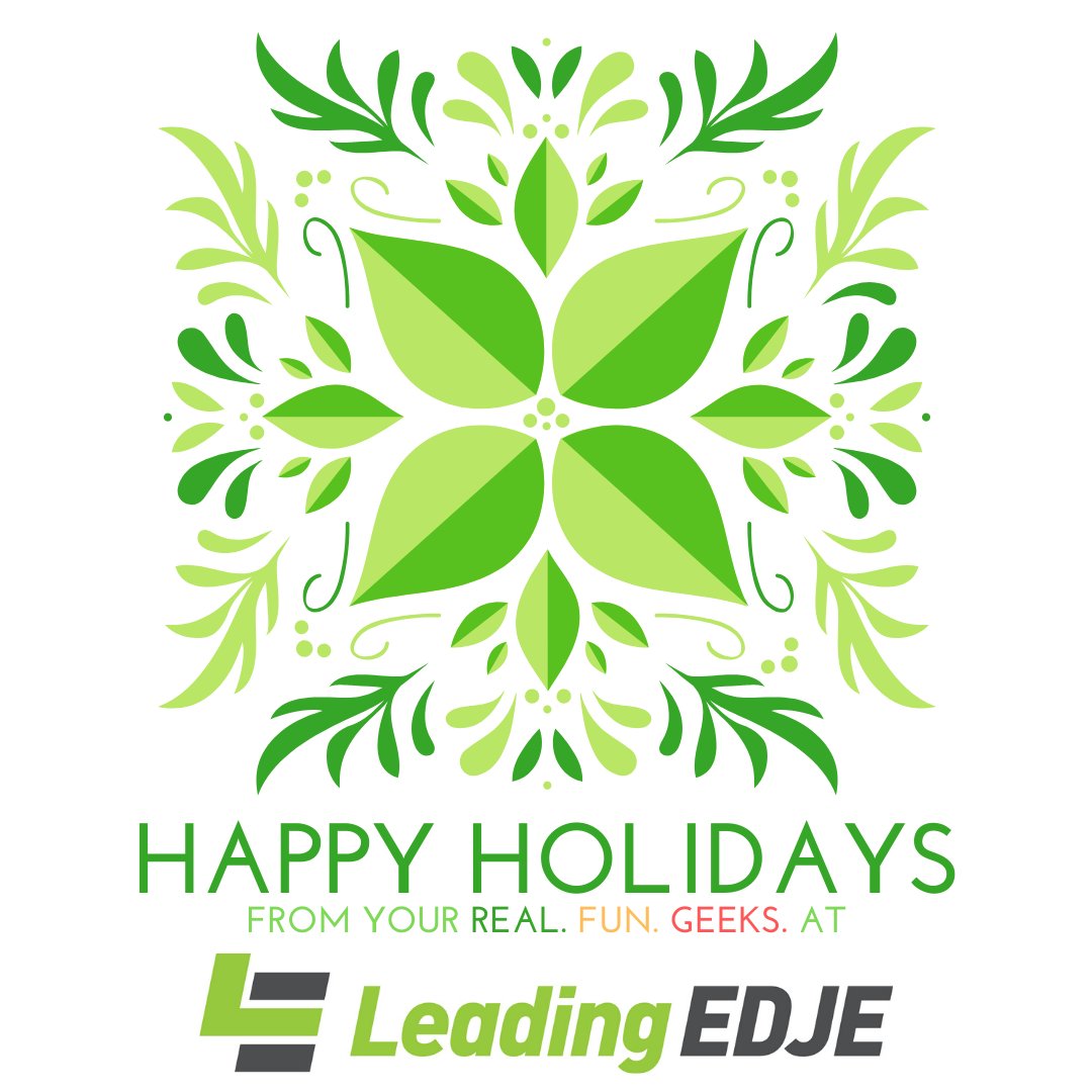 MichaelTBaker23's tweet image. I hope everyone has a wonderful Christmas, New Year and Holiday Season! @LeadingEDJE #realfungeeks #softwaredevelopment #custom