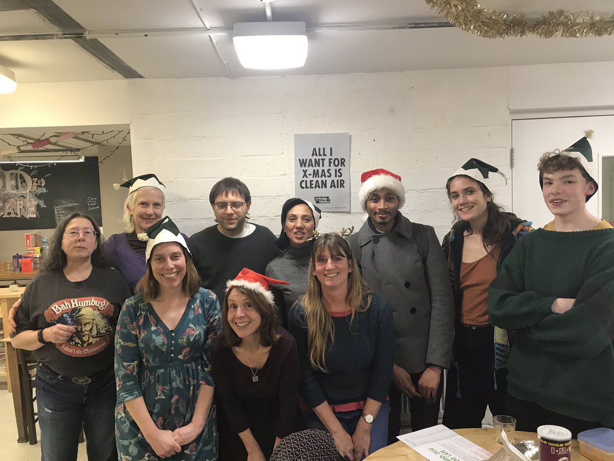 XRSutton's tweet photo. Here are a few photos of our #XRmas party last night and it was great to see rebels wind down. An important part of Extinction Rebellion is reflection and regeneration. It has been a busy year and we’re not quite done yet! https://t.co/3p0dSNXsCo