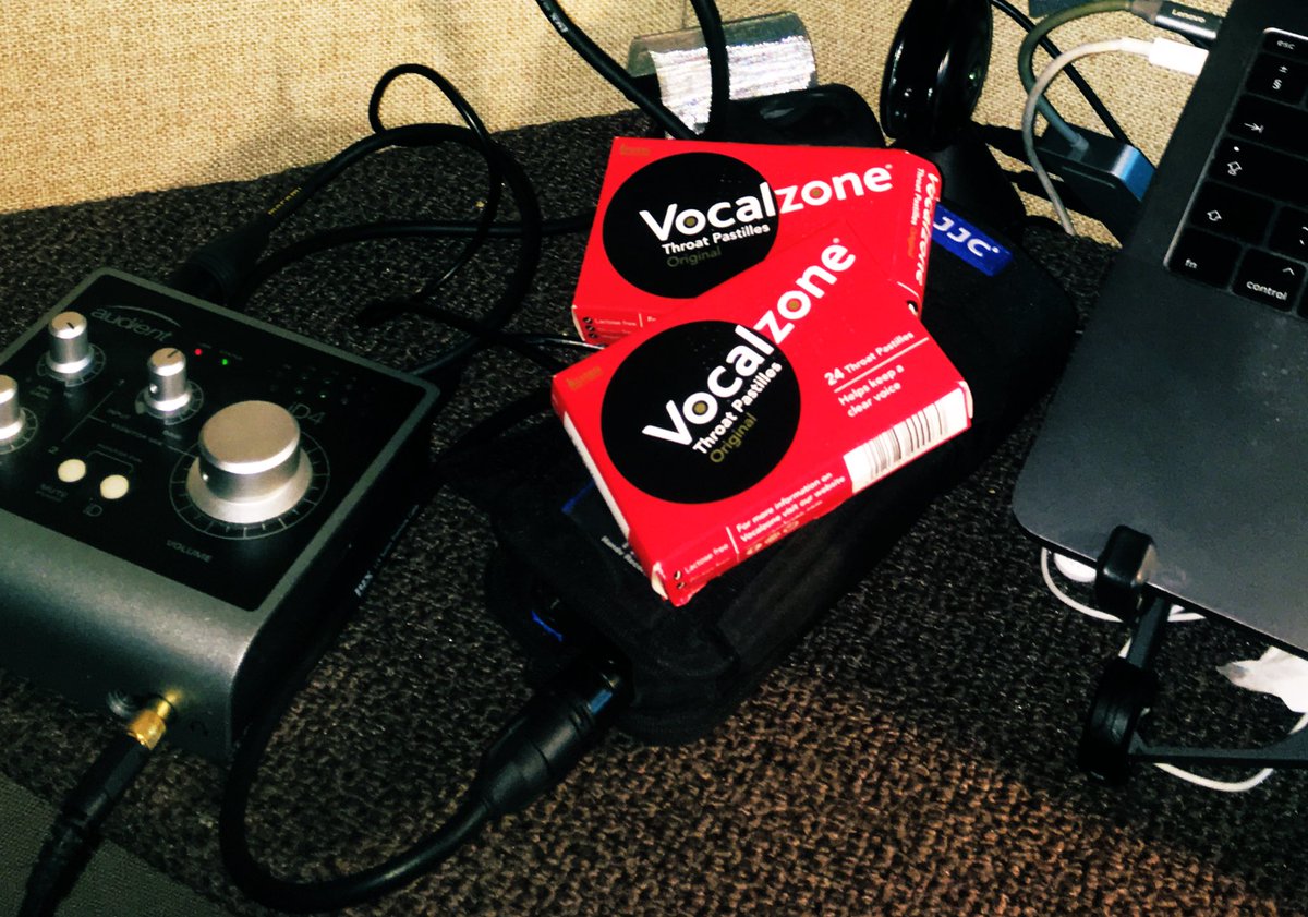 JosefIsrael's tweet photo. Voiced through an “off again, on again” session with the help of @VocalzoneHQ 

The cold read made easier with seamless @ipDTL clarity and the boffins @RickyBigFish 

Ta very much. 

#punintended #voiceover #voiceactor #studiobooth https://t.co/kj9v8CF50o
