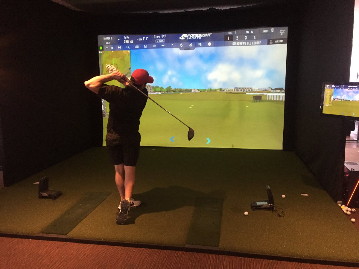 Can’t play outside, so come &amp; play inside. Over 20 courses including St. Andrews Old course. Call 403-529-1010 to book tee times.