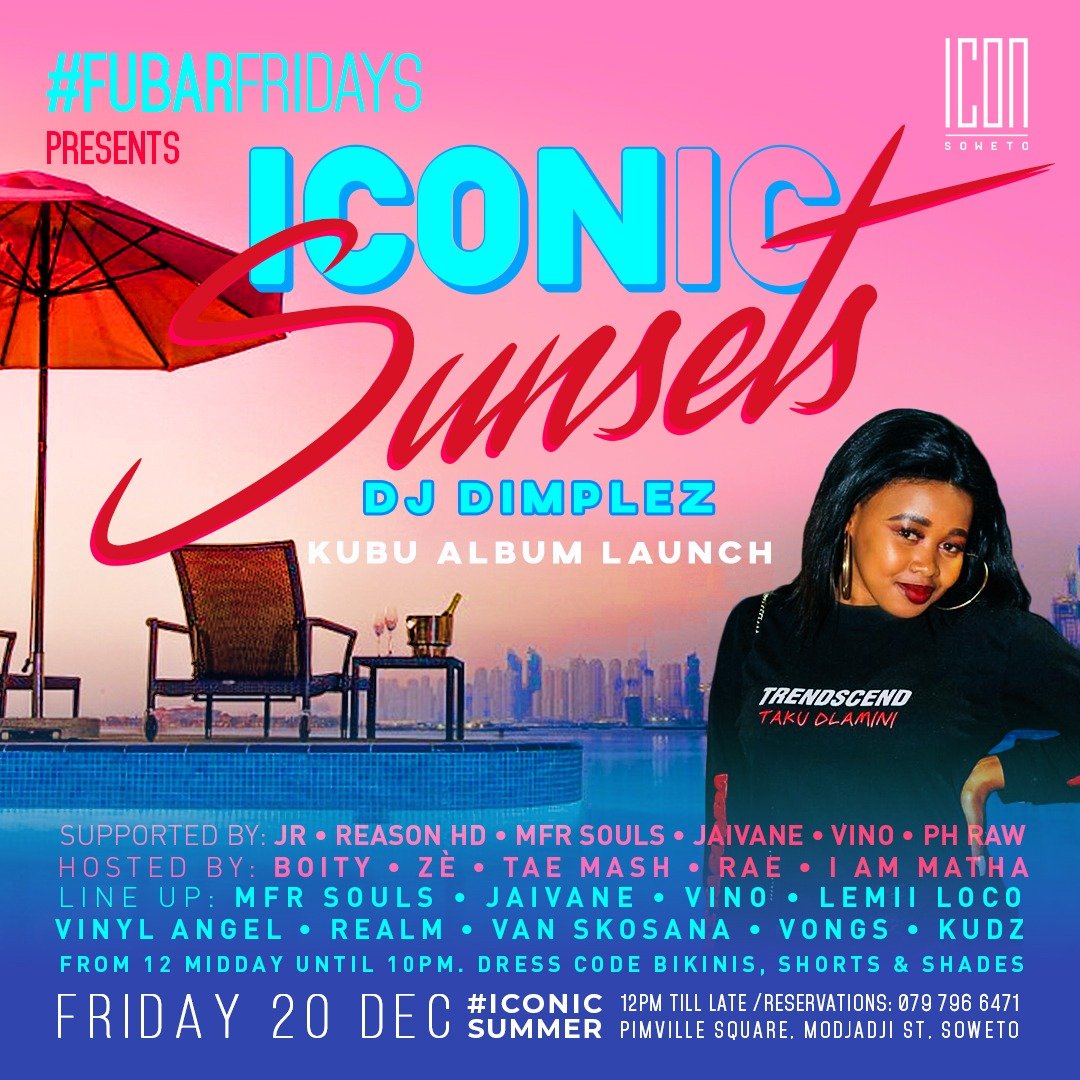 iam_matha's tweet photo. This Friday we back again...
Will be hosting along side the beautiful babies of @IconSoweto
Do hit me up for gl, table bookings and birthday celebrations
#ICONicsummer https://t.co/8ogWG6yAFR