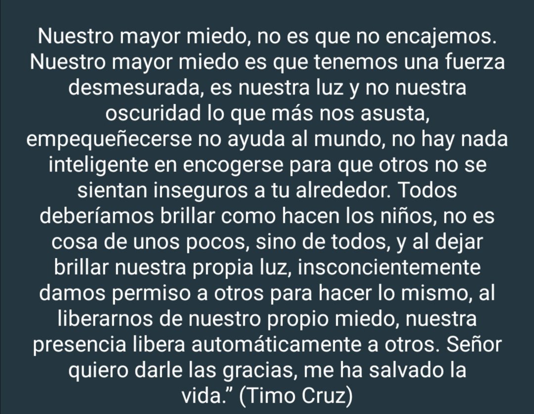 BasKetBalleros's tweet photo. Nuestro temor mΓ‘s grande es atrevernos a brillar
#CoachCarter #TimoCruz #And1 https://t.co/UN8BlL0LxV