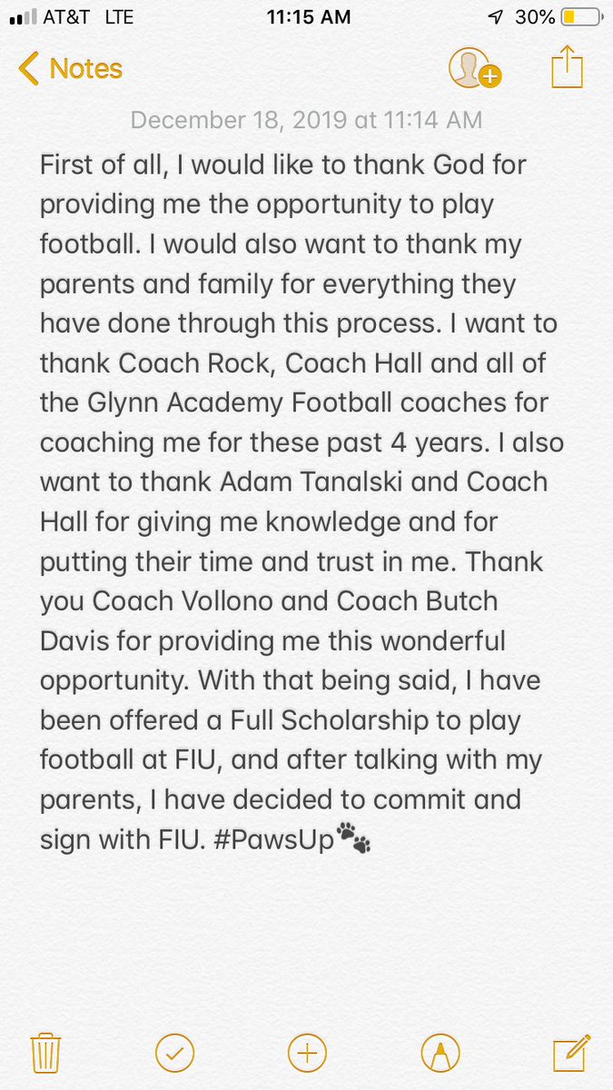 ChaseGabriel4's tweet photo. What a Signing Day.
Offered✅
Committed✅
Signed✅
Thank you @CoachVollono for believing in me. Let’s get to work
#PawsUp #eyesup @HKA_Tanalski @GATerrors @CoachRock73 https://t.co/Df0UavE3av