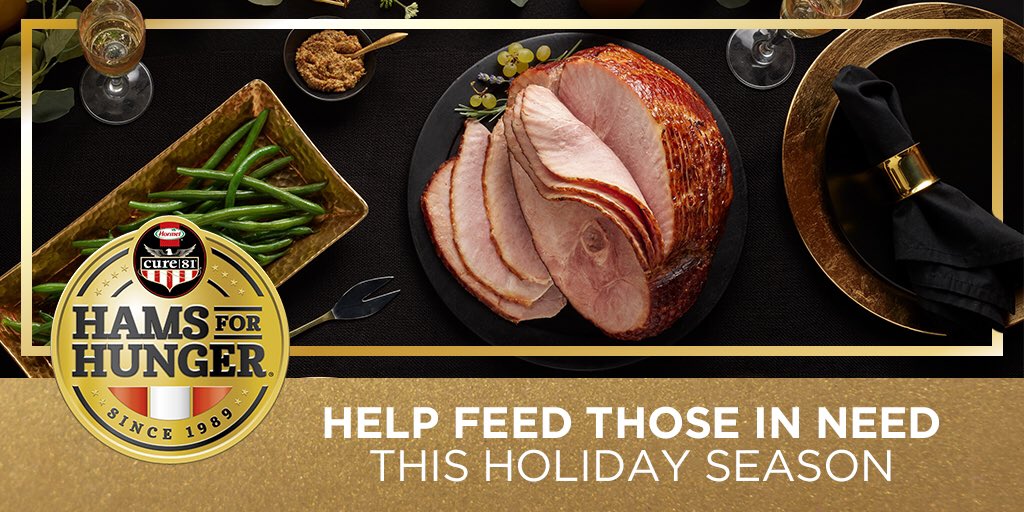 CoolChillMom's tweet photo. When you’re golden, others are, too. Retweet this &amp; @HormelFoods will make a $10 donation (up to $100k) to @ConvoyofHope – a global leader fighting food insecurity – as part of its #Cure81 #HamsForHunger program. That $10 will feed a child for a month! #AD https://t.co/TpHAXDpxSm https://t.co/80Y6Iq7cNI