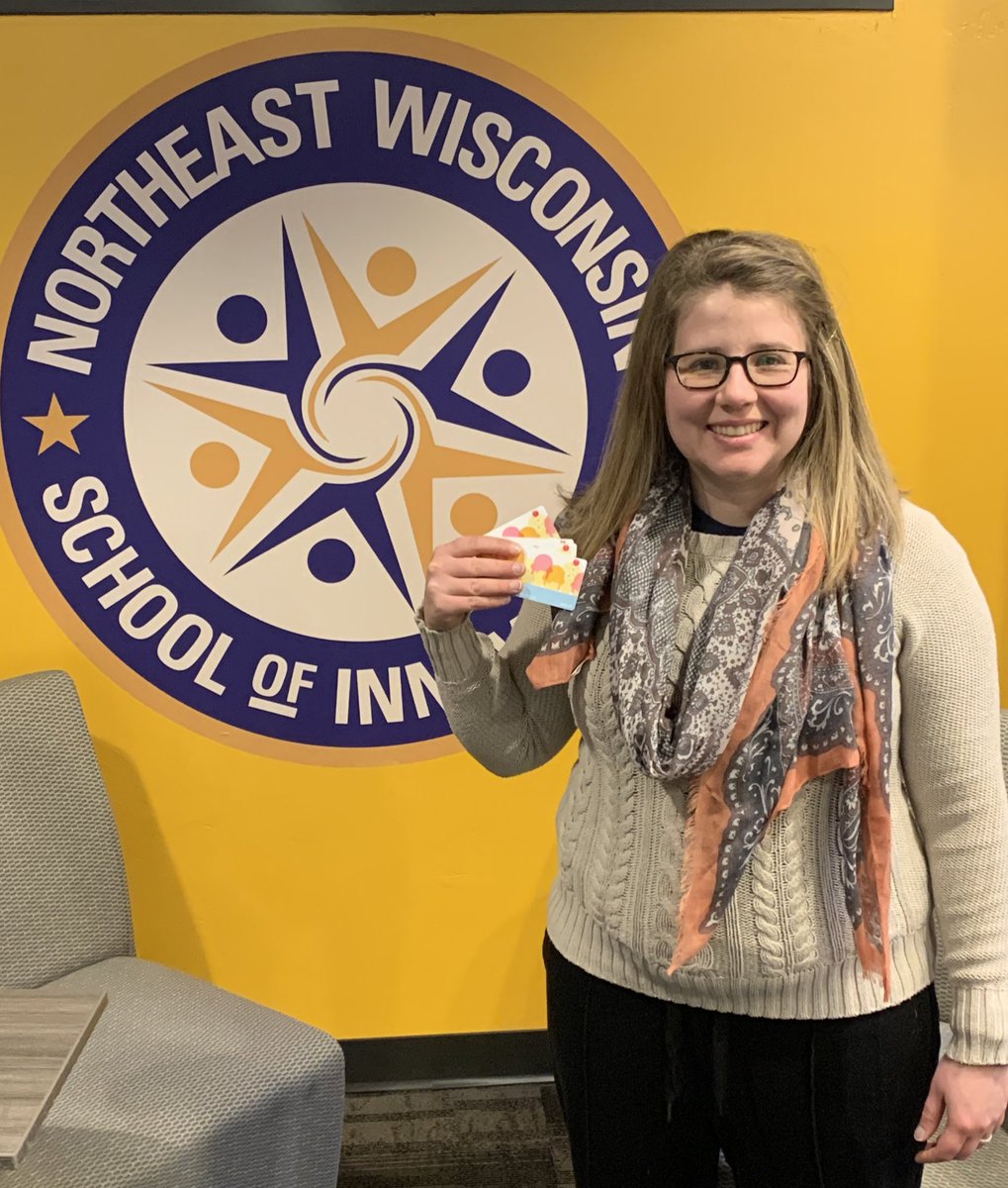 NEW__Innovation's tweet photo. Congratulations to Mrs. Kaitlyn Braatz and a very big thank you to @AldiUSA for sponsoring our life skills development course! https://t.co/WnsDod0KnZ