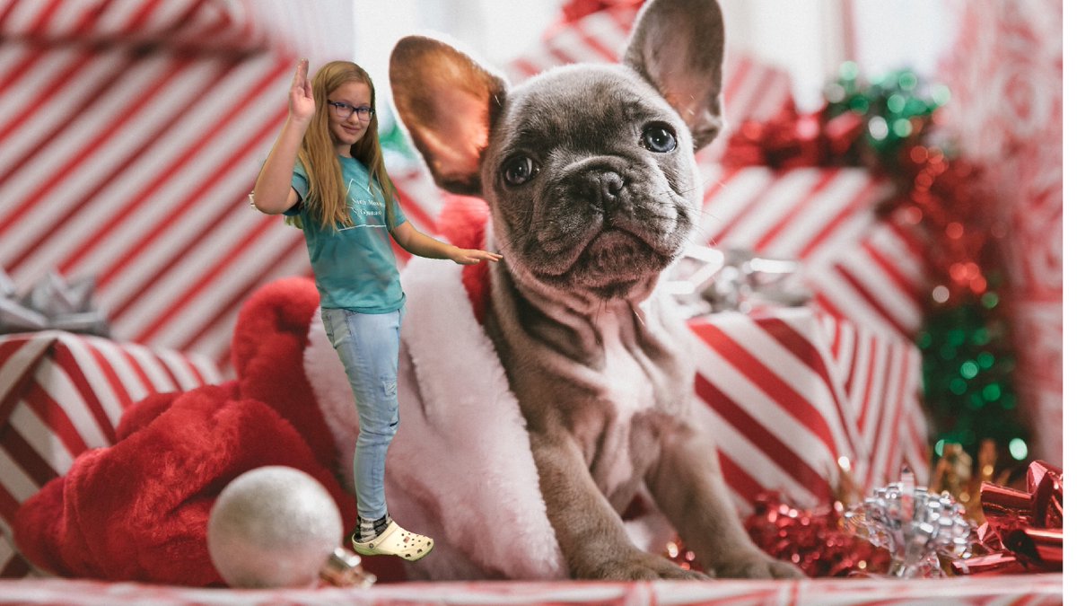 cparksitrt's tweet photo. Is there anything better than giggling with 5th graders as they create photo ornaments for their families? I think not. Merry Christmas🎄🎅🏽 @DoInkTweets @rockingedutech #rcpstech #HappyHolidays #creators @JCMESJakes #greenscreeninghappiness https://t.co/fXKfNN4APA