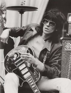 Happy 76th birthday, Keith Richards! 1957 Gibson Les Paul Custom  