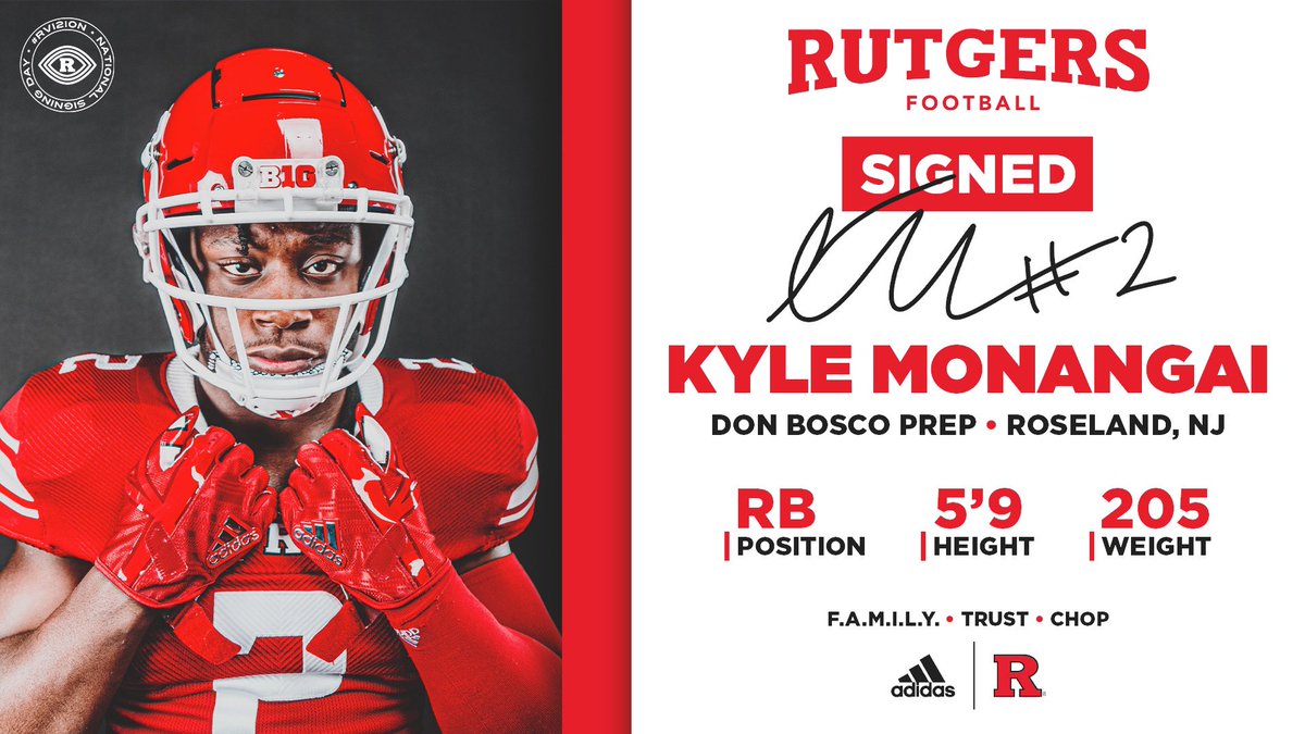 Welcome to F.A.M.I.L.Y. <a href="/kylemonangai/">Kyle Monangai</a> #CHOP