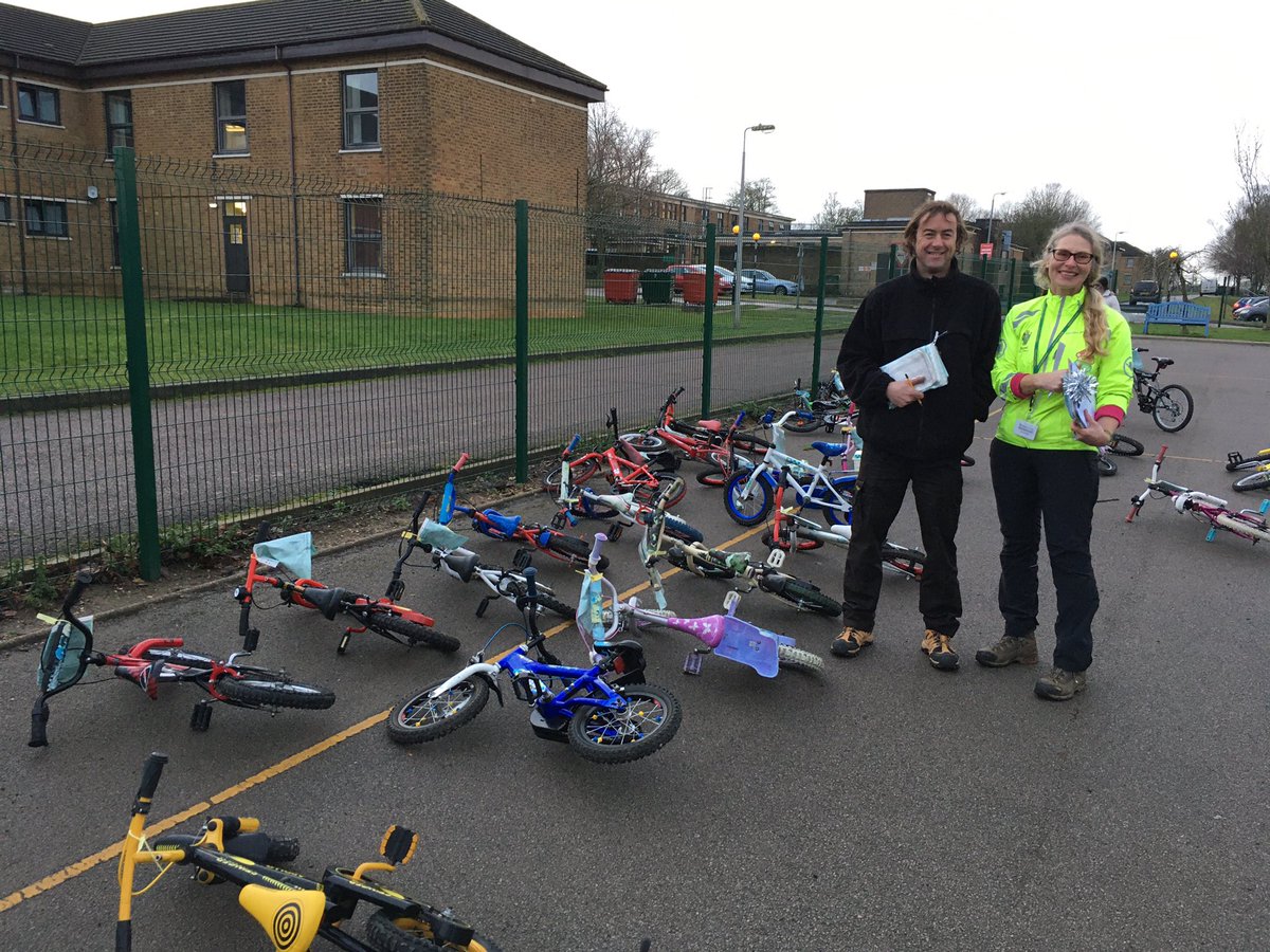Fabulous to see over 60 reconditioned bikes  given free to youngsters <a href="/Cottesmore/">Susannah Nicholas</a> academy today . Thanks to <a href="/rutlandcouncil/">Rutland County Council</a> council for distributing and HMP Stocken residents for reconditioning the bicycles . Lots of happy youngsters on 🚲 bicycles tonight .