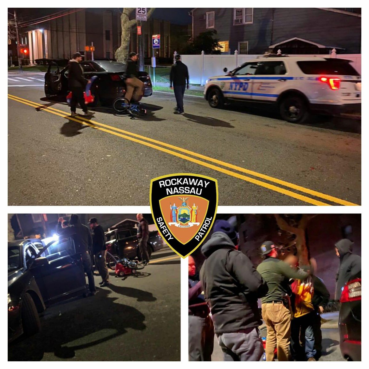 RockawayNassau's tweet photo. #BusyNight of Patrolling:
#ThreeUnder- 2 perps were caught burglarizing homes, sheds, & cars, and 1 perp was caught stealing 2 bikes from 2 separate locations. This great #collaboration between RNSP & @NYPD101Pct Anti Crime lets you ππ½ easy. #EyesAndEars #ItsWhatWeDo https://t.co/dxH6VRveGR