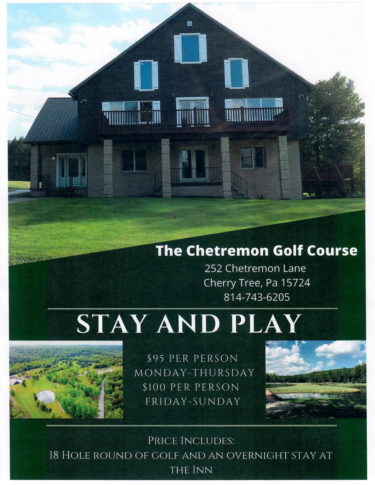 The Chetremon Golf Course And Event Venue On Twitter Book Your 2020 Stay And Play With Us Https T Co Ay0z2ptmxh Twitter