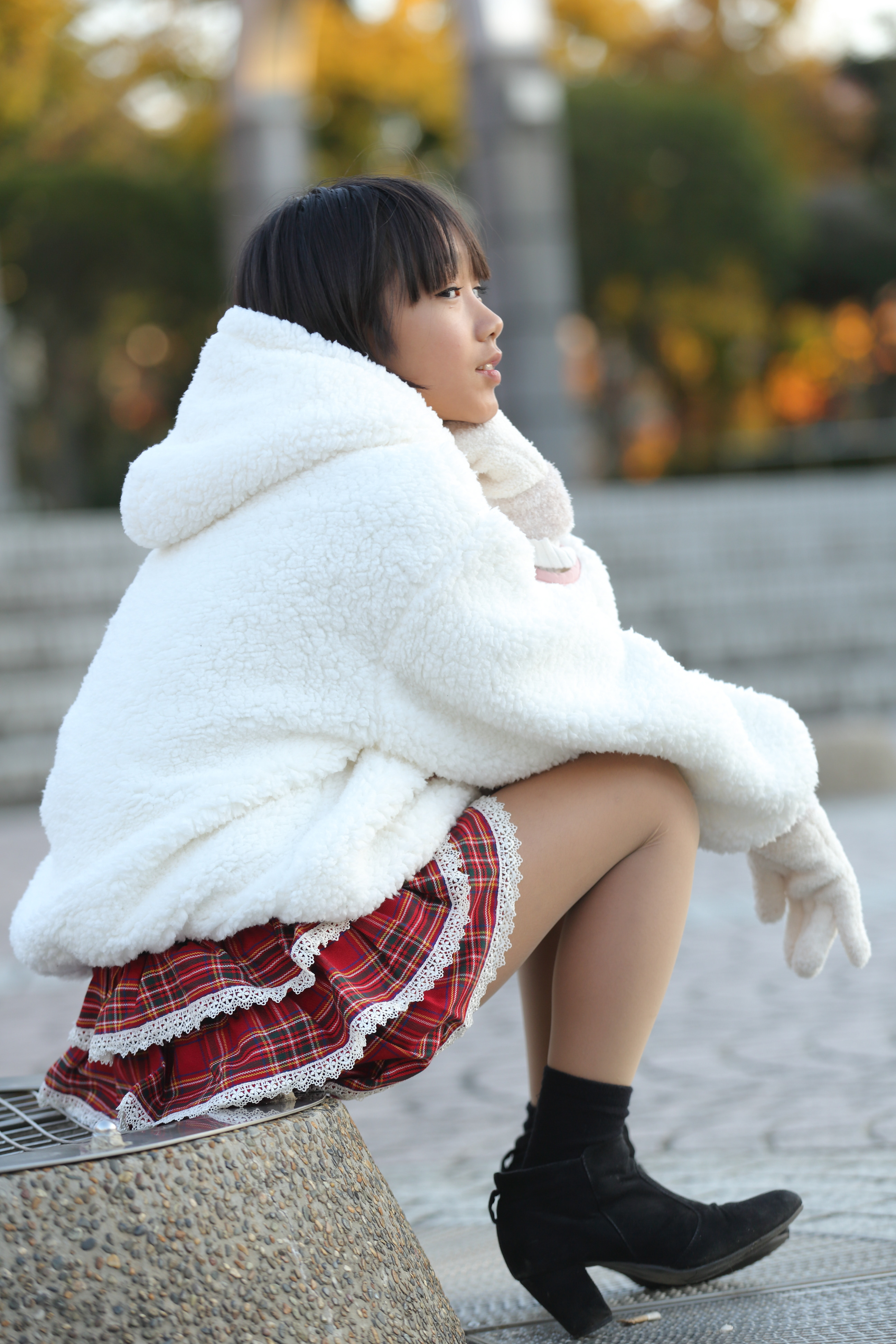 小杉ゆん パンスト  / X