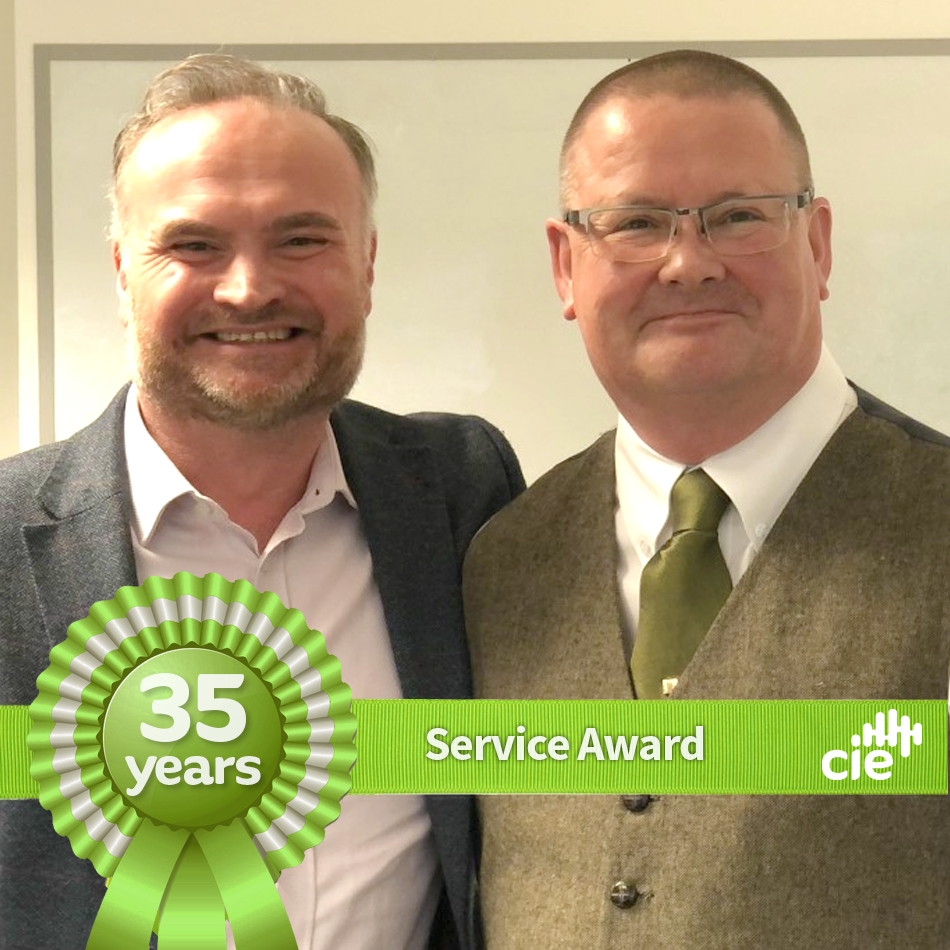 ciegroup's tweet photo. Who said that staff retention is difficult these days?!
Today we were honoured to present @ciegroup team members with their 5, 10, 25 and 35 YEAR Service Awards!!
#avtweeps #nottingham #teamwork #howtoav https://t.co/x5UlRo88Gs