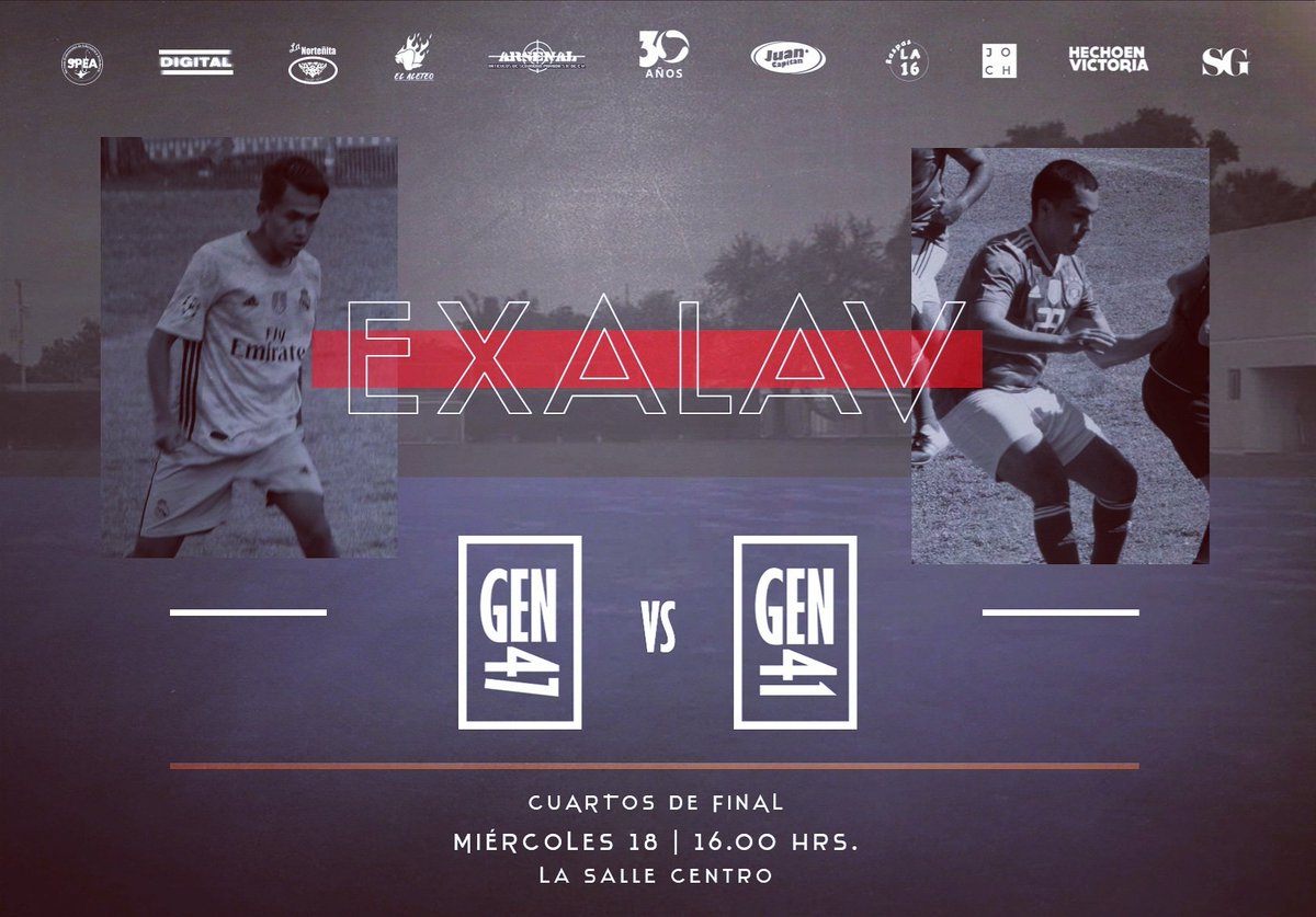 exalavoficial's tweet photo. La #GEN47 se mide a la #GEN41. Posicionados en 2do y 7mo lugar de la tabla general. https://t.co/wq2aqJvTyi
