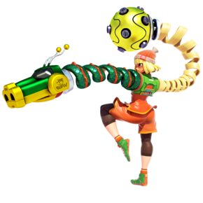 140. Min-Min from ARMS such an amazing character design that deserved so much better than a game like ARMS