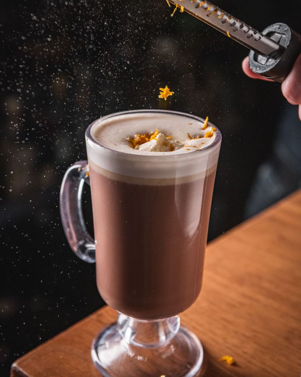 Cool vibes, hot cocktails. This 'Ott' to be good. #ottchocolate