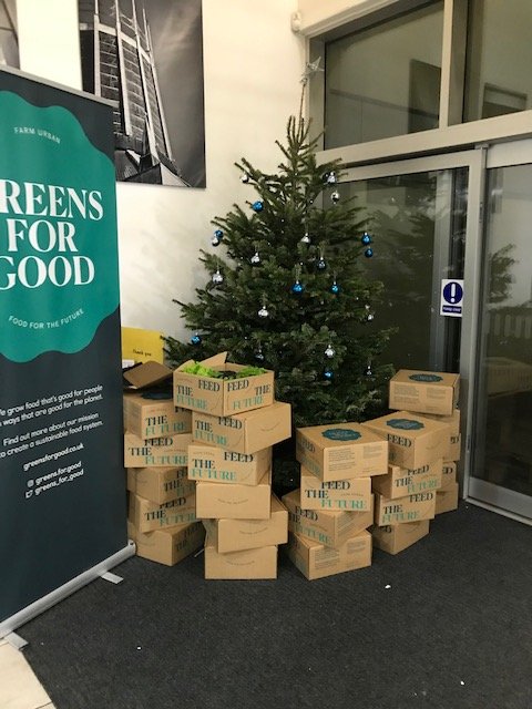 LSPsocials's tweet photo. @Greens_For_Good @KQLiverpool @_landcoffee On the fifth day of Christmas, #FarmUrban gave to me, enough #Greens to feed #LSP - get your @Greens_For_Good from #iC1 now! They're free to pick up whilst stocks last! #WellBeingWednesday #LSPcommunity https://t.co/932Y8hLbo4