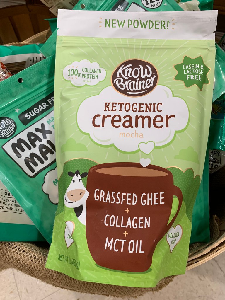 In Round 2 of our new keto creamer intros, check out this awesome mocha creamer powder packed with collagen protein for healthy hair, skin, nails and joints.

#keto #ketodrinks #ketosis #mctoil #bulletproofcoffee #ketosnacks #fatisfuel #grassfedghee #eeeeeats #groceryhaul