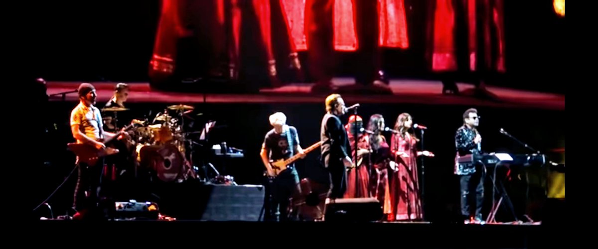 pritpshah's tweet photo. The DESIRE to see @arrahman Sir performing live with @U2 was perfected, with only one message flowing through "Only AHIMSA will LIGHT MY WAY to self-ELEVATION alongwith PRIDE"

"This is an invitation to a high location for someone who wants to belong..." https://t.co/I6AiloJv44