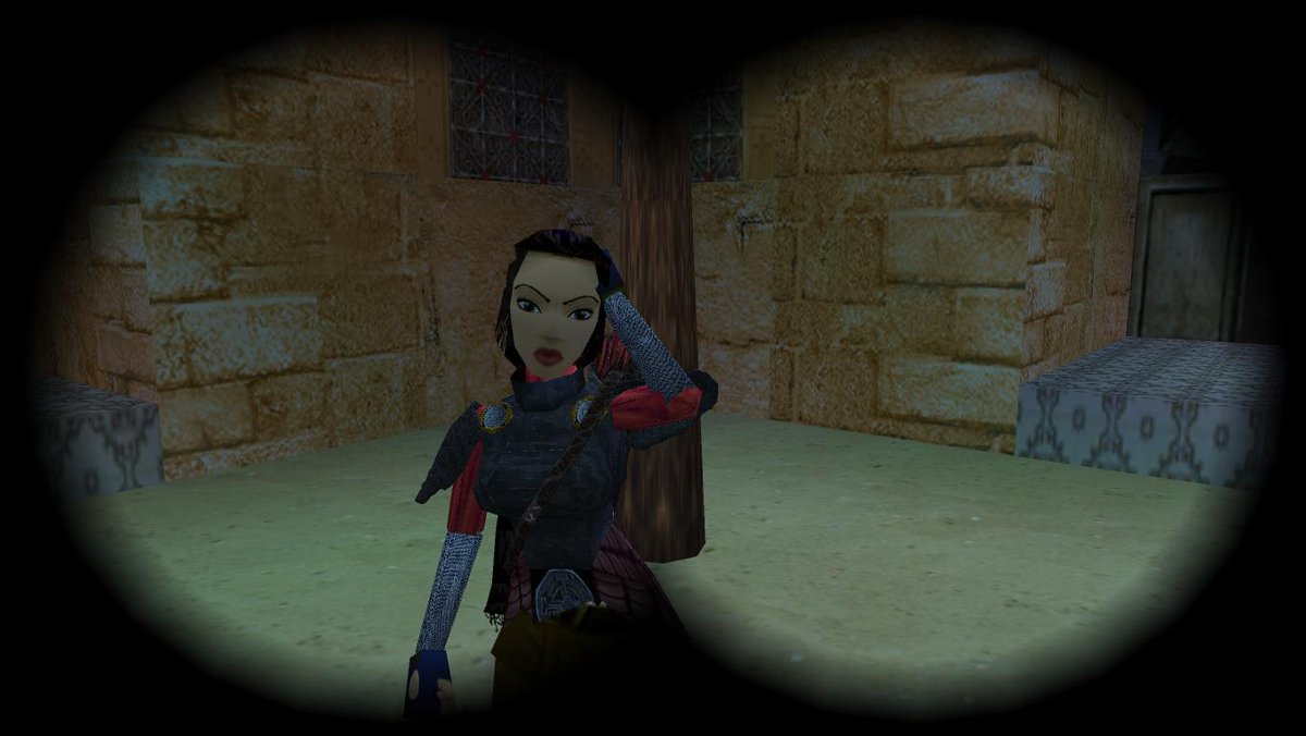 MuneraTalos's tweet photo. A little wip... Lara "Dark Aegis" armor. Looks like #rottr #lowpoly 
#laracroft #ngle #trle #tombraider https://t.co/5w22tgSrxx