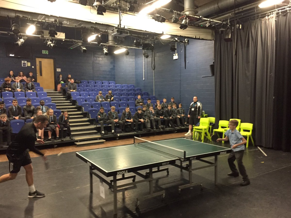 LipsonAcademy's tweet photo. Our champion of the King Kong of Ping Pong today was Year 9 student Bailey. Who beat Mr Swiggs 4-2. Well done Bailey 🏆 https://t.co/BlU5G3Twwl