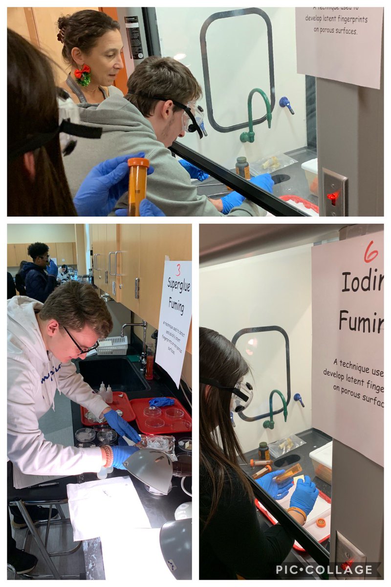 ScanlanSTEM's tweet photo. Learned a lot today about fingerprinting in Ms.Wilbur’s forensics class. Watching the young scientists at work was amazing! @jammarcus @eileen_sprague @StoughtonPD @StoughtonPS https://t.co/Gex0MbYzGm