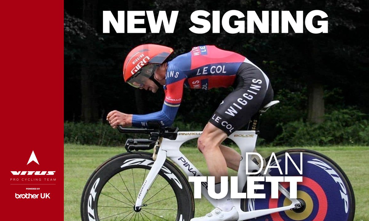 Big welcome to Dan Tulett, 20.
Dan has proven cx talent (silver behind Tom Pidcock at the Junior World CX Champs 2017). 
On the road in 2019 Dan had a strong perf. in the Baby Giro, inc. 8th on the mountainous stg 8 &amp; 3rd in the Lancaster GP.

Welcome @tulett_daniel99 👏