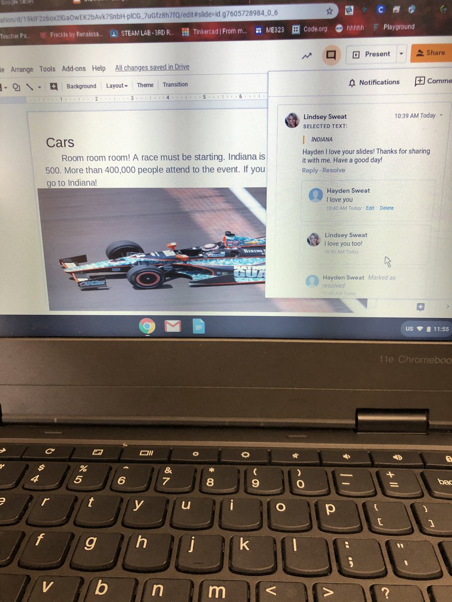 This writer was so proud he wanted to share with his mama! 💙<a href="/MMSGuidance/">Lindsey Sweat</a>