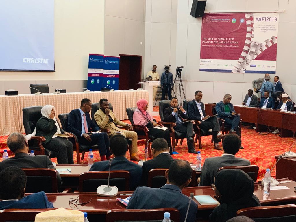 samabdiosman's tweet photo. Delighted to have taken part in discussions on the role of #youth as agents of change for a bright future for #Somalis and Horn of Africa.This panel, the last at the end of the forum, was considered by many one of the most interesting! #AFI2019 #Djibouti  #SomaliForum2019 https://t.co/aUvwoPTQ8l